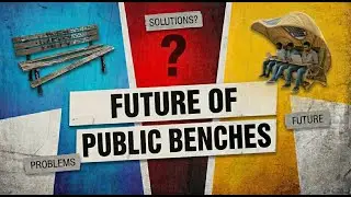 The future of public bench and seatings : future of gathering space and public garden's benches