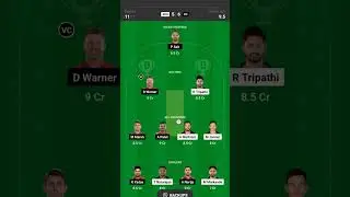 SRH vs DC Dream11 Prediction|SRH vs DC Dream11|SRH vs DC Dream11 Team| #shorts #ipl2023 #dream11