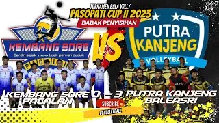 PASOPATI CUP 2 Kembang Sore vs Putra Kanjeng 0-3 Babak penyisihan