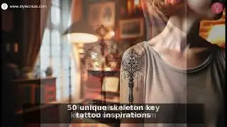 50 Stunning Skeleton Key Tattoo Ideas & Meanings