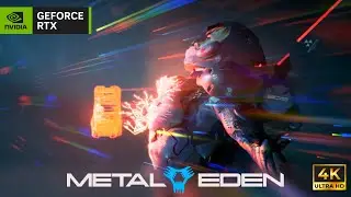 Metal Eden Part 3 Neon Skies | RTX 4K Metropolis Combat & Mech Warfare