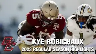 Kye Robichaux 2023 Regular Season Highlights | Boston College RB