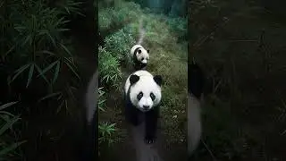 Детёныш панды ускользнул &mdash; поиски с помощью дрона нашли его (Wholesome Wildlife Rescue)