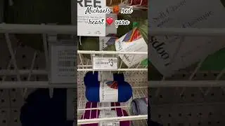 Michaels yarn 🧶 red heart ❤️ super saver #crochet #yarn