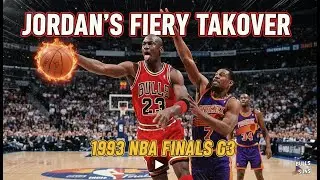 1993 NBA finals Bulls vs Suns Game 3 Michael Jordan