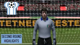 1978 World Cup Second Round Matchday 1 Highlights | Historic Football Simulation