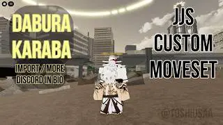 Dabura Custom Moveset In JJS Skill Builder