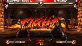14.Roque Fransico vs Nandiloy - MK9 Finish Him 2013 - Top16 losers