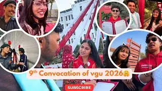 9th convocation of VGU 🤗// seniors interview 😱