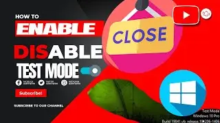 How to Enable /Disable test mode in Windows 10 | test mode enable in windows | | What is test mode |