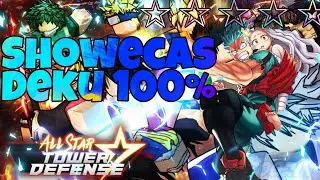 Deku 100% All star tower defense | Roblox Showcase