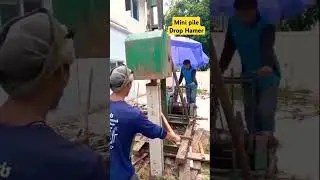 Mini pile drop hamer