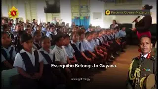 Chief of Defence Staff Visits Paruima, Cuyuni Mazaruni, Essequibo