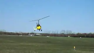 Gyrokopter take-off i S&ouml;vde