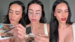 Taylor Swift Engagement Party Makeup Tutorial | Timeless Red Lip Look 💍✨