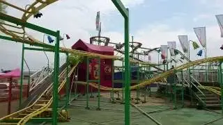 Caterpillar Coaster Ride at Brean Leisure Theme Park, Brean, Somerset