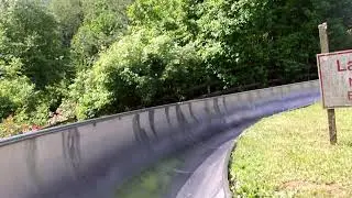 Me and my Mom Sommerrodelbahn (Summer Toboggan run) at Bayern Park