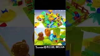 Marble Run Adventure | Fun Dinosaur & Animal Track ASMR