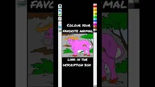 African animal drawing #coloring #drawing #drawinganimals #colouringvideos #coloringforkids