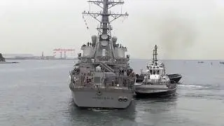 FILE VIDEO - USS Fitzgerald (DDG 62)