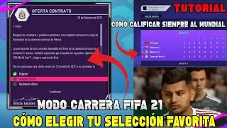 ¿Como Elegir a Mexico o tú Seleccion Favorita Siempre? / ¿Como Calificar Siempre al Mundial? FIFA 23