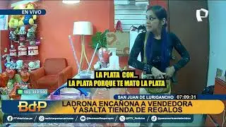 No le import&oacute; que era grabada: Ladrona enca&ntilde;ona a vendedora y asalta tienda
