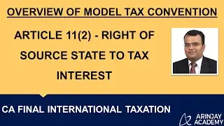 Article 11(2) - Right of Source State to tax interest - International Taxation +91-9667714335