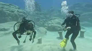 First diving experience at the Green Bay - Cyprus
