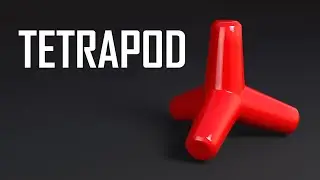 Blender Hardsurface Tutorial - Tetrapod