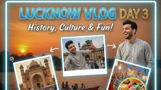 Lucknow Vlog Day 3 | Tunde Kabab and chicken, Mela & Local Food Experience full masti  #lucknow#vlog