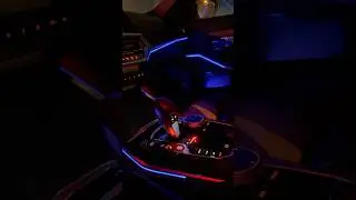 BMW Custom Ambient Lighting! #bmw #g80 #m3 #interior #lighting #bimmercode