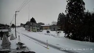 山形県長井市勧進代県道11号ライブカメラ Yamagata Nagai Live camera.world.cam