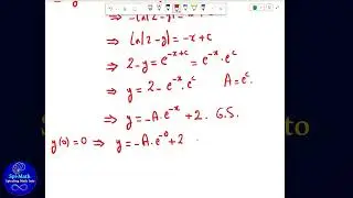 Differetial equations 1st order exercise with slope fields