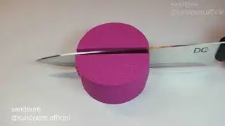 Pure Kinetic Sand Cutting Sounds for Relaxation