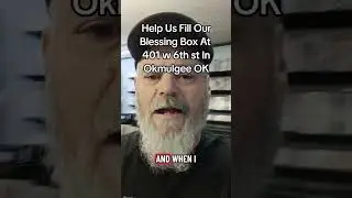 Help Us Fill Our Blessing Box At 401 w 6th st In Okmulgee, OK. #blessingbox #MakeADifference #beKind