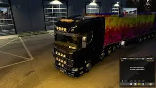 Euro Truck Simulator 2 - Scania S High Roof - HCT Long Double Refrigerated Trailer - Cargo Market