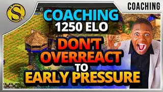 Coaching 1250 elo | Don't overreact to early pressure