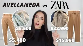 AVELLANEDA vs ZARA | HAUL + ¿Donde vale la pena comprar?