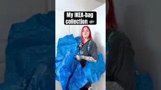 My IKEA-bag collection 🇸🇪 #ikea #ikeabag #handbagcollection