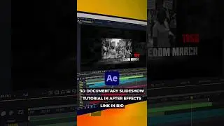 Watch Full Tutorial Here 👉 @MotionNations ##aftereffects #motiongraphics Advanced 3D Documentary