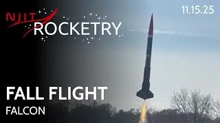 Falcon Launch | NJIT Student Rocket Launch | 11.15.25