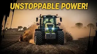 Unstoppable Power! CLAAS AXION 960 TerraTrac Shocks the Farming World 😱🚜🔥