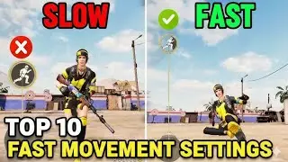 FAST MOVEMENT SETTINGS - TIPS FROM PRO PLAYERS