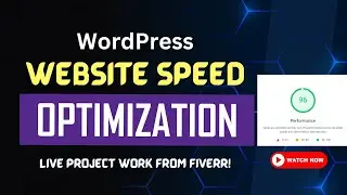 WordPress Speed Optimization Fiverr Live Project | LiteSpeed Cache Plugin Settings | Sabbir Hossain