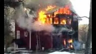 Brand i Bergvik