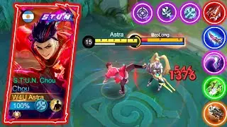 Chou Best Build And Emblem 2025 Mobile Legends (Please try)