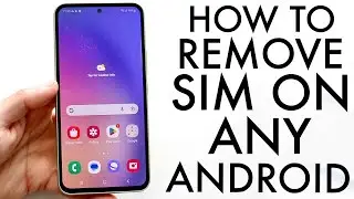 Как извлечь SIM-карту на Android!