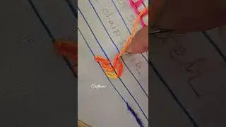 Basic stitch  #youtubeshort #handembroidery #shortvideo #basicstitch #stitchingideas