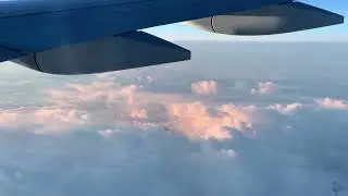 Sunrise Clouds Over the Atlantic