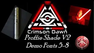 Crimson Dawn Proffie Shade Fonts 5-8 Demo